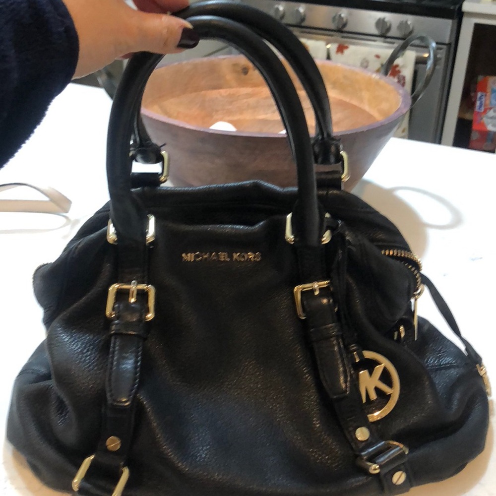 Michael kors leather Bedford Handbag